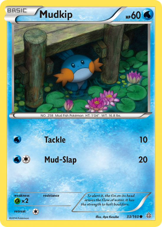Mudkip 33/160 XY Primal Clash