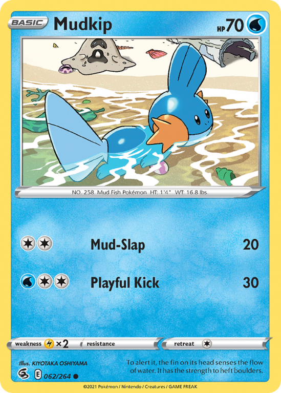 Mudkip 62/264 Sword & Shield Fusion Strike