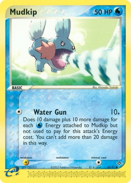 Mudkip 65/97 EX Dragon