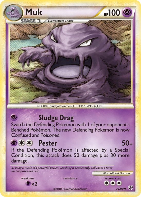 Muk 31/90 HeartGold & SoulSilver HS—Undaunted
