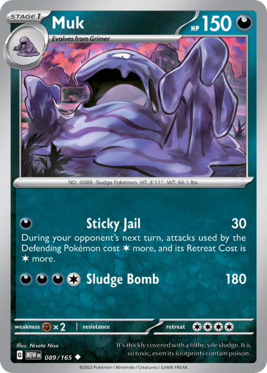 Muk 89/165 Scarlet & Violet 151