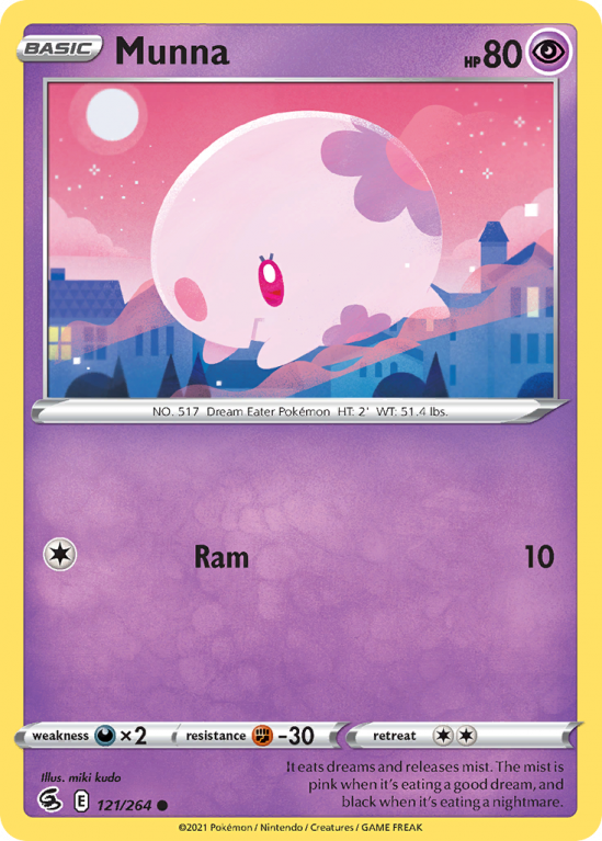 Munna 121/264 Sword & Shield Fusion Strike