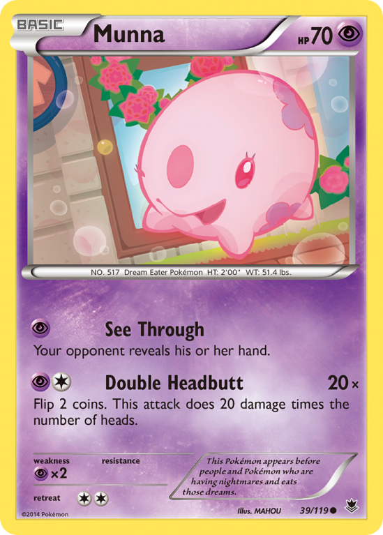 Munna 39/119 XY Phantom Forces