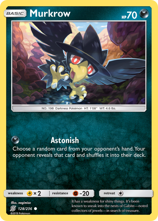 Murkrow 128/236 Sun & Moon Unified Minds