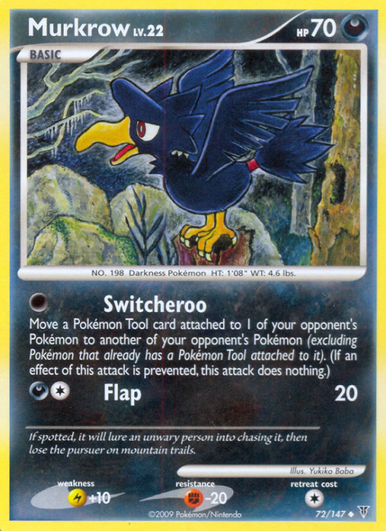 Murkrow 72/147 Platinum Supreme Victors