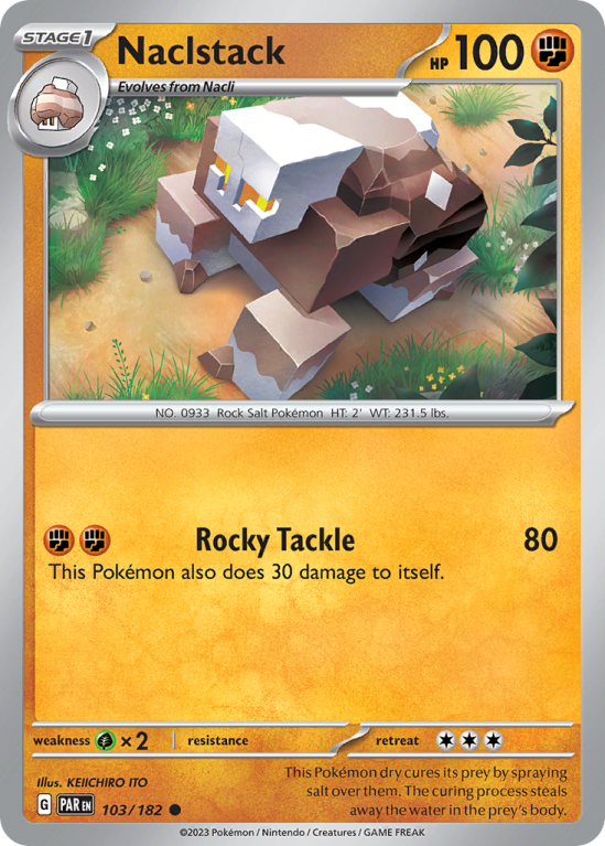 Naclstack 103/182 Scarlet & Violet Paradox Rift