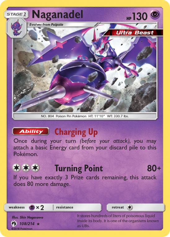 Naganadel 108/214 Sun & Moon Lost Thunder