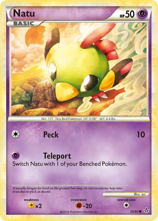 Natu 55/95 HeartGold & SoulSilver HS—Unleashed