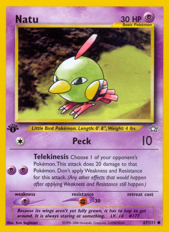 Natu 67/111 Neo Neo Genesis