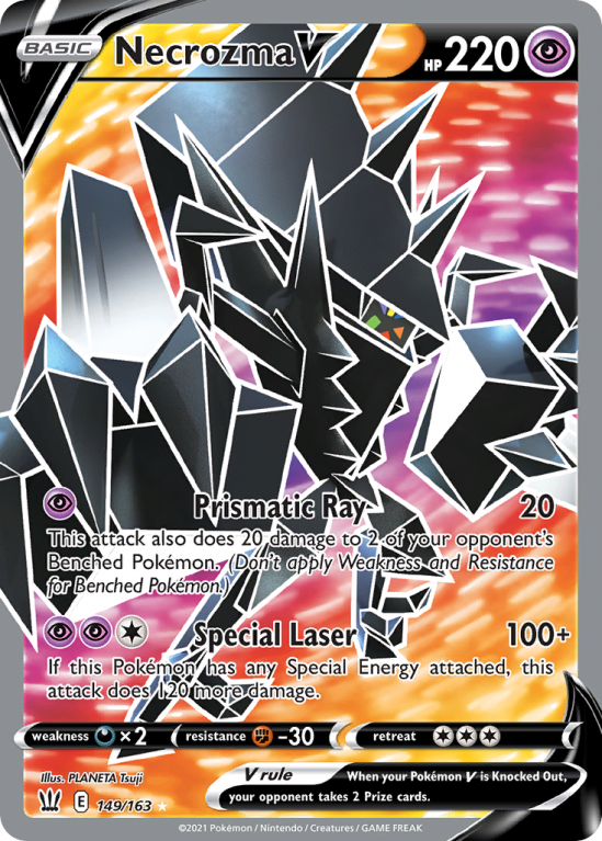 Necrozma V 149/163 Sword & Shield Battle Styles