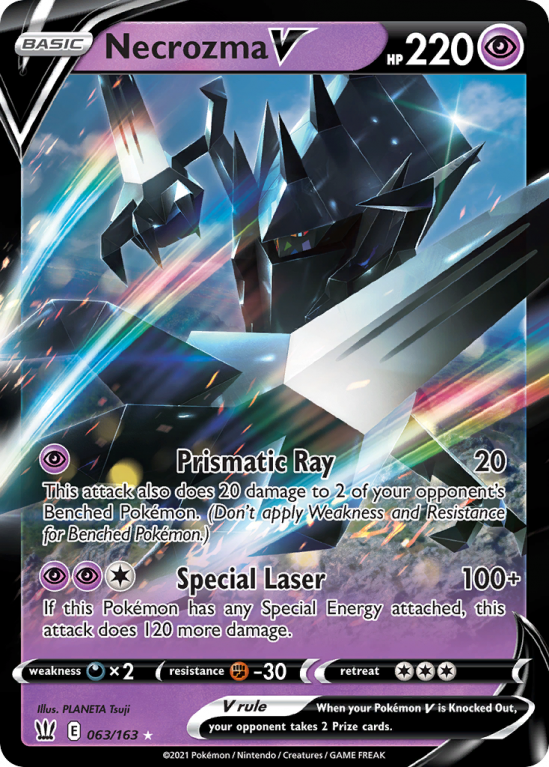 Necrozma V 63/163 Sword & Shield Battle Styles