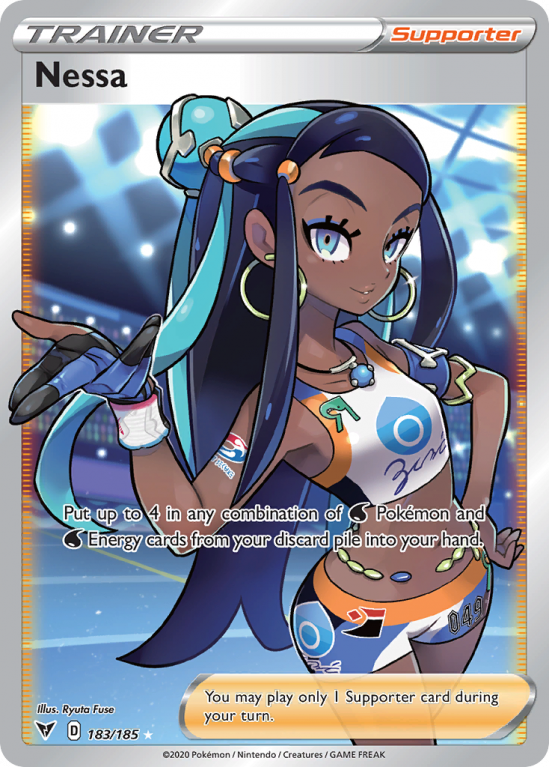 Nessa 183/185 Sword & Shield Vivid Voltage