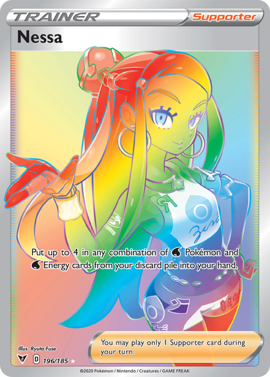 Nessa 196/185 Sword & Shield Vivid Voltage