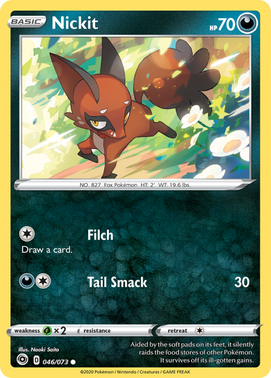 Nickit 46/73 Sword & Shield Champion's Path