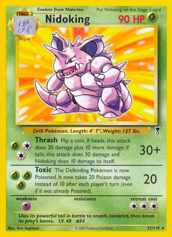 Nidoking 31/110 Other Legendary Collection