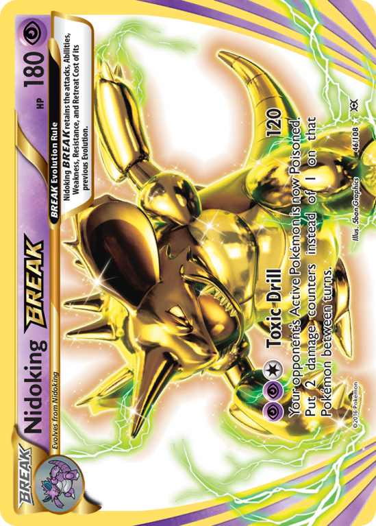 Nidoking BREAK 46/108 XY Evolutions