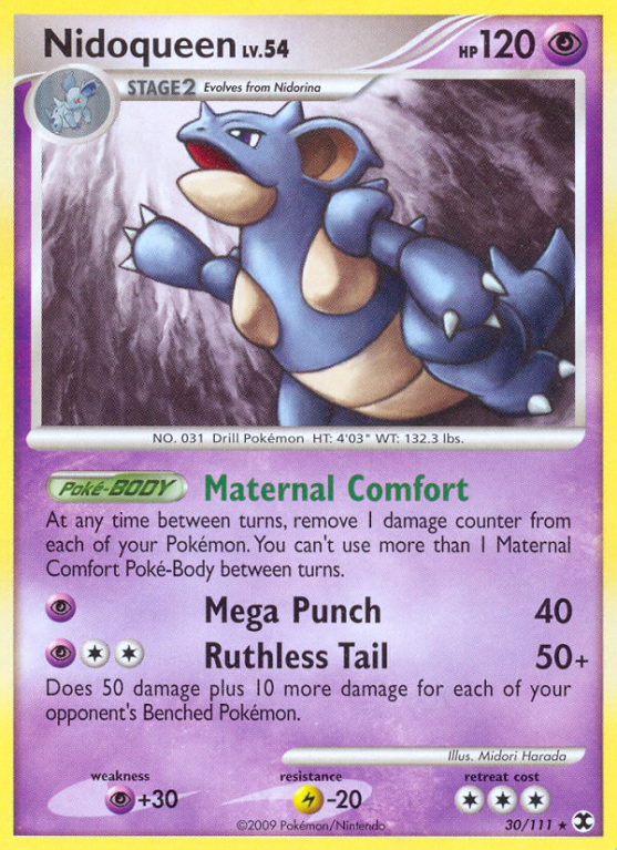 Nidoqueen 30/111 Platinum Rising Rivals