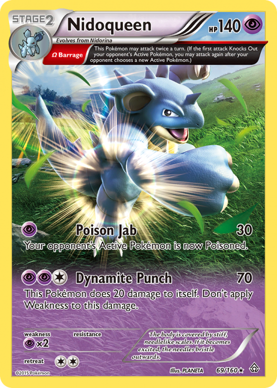 Nidoqueen 69/160 XY Primal Clash