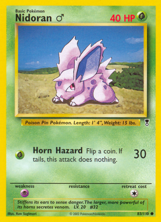 Nidoran ♂ 83/110 Other Legendary Collection