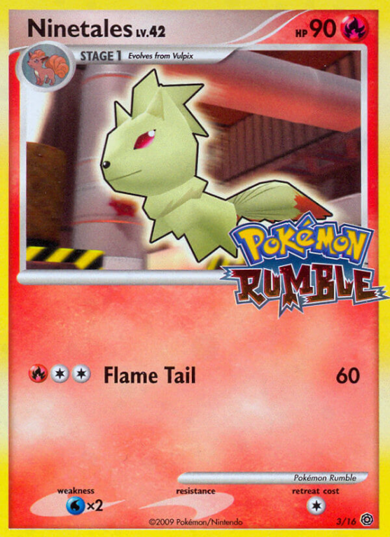 Ninetales 3/16 Other Pokémon Rumble