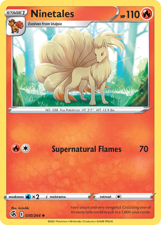 Ninetales 30/264 Sword & Shield Fusion Strike