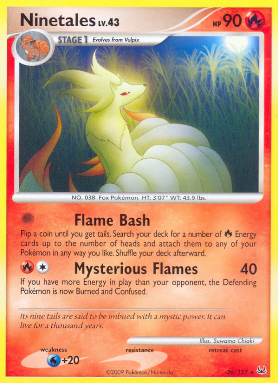 Ninetales 36/127 Platinum Platinum