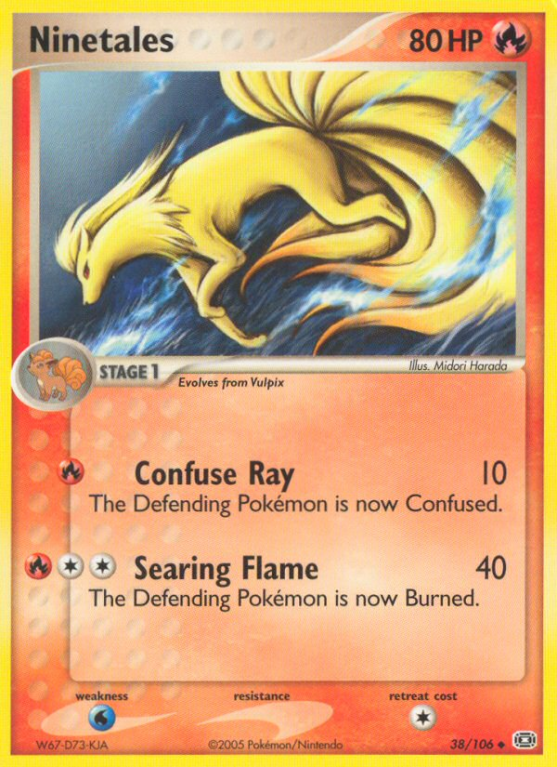 Ninetales 38/106 EX Emerald