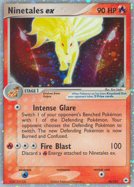 Ninetales ex 96/101 EX Hidden Legends