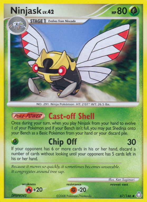 Ninjask 67/146 Diamond & Pearl Legends Awakened