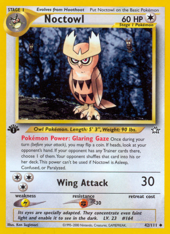 Noctowl 42/111 Neo Neo Genesis