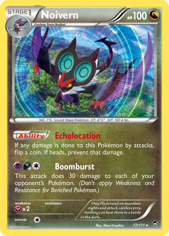 Noivern 77/111 XY Furious Fists