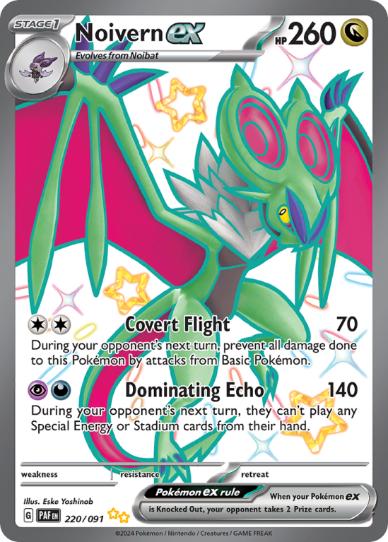 Noivern ex 220/91 Scarlet & Violet Paldean Fates