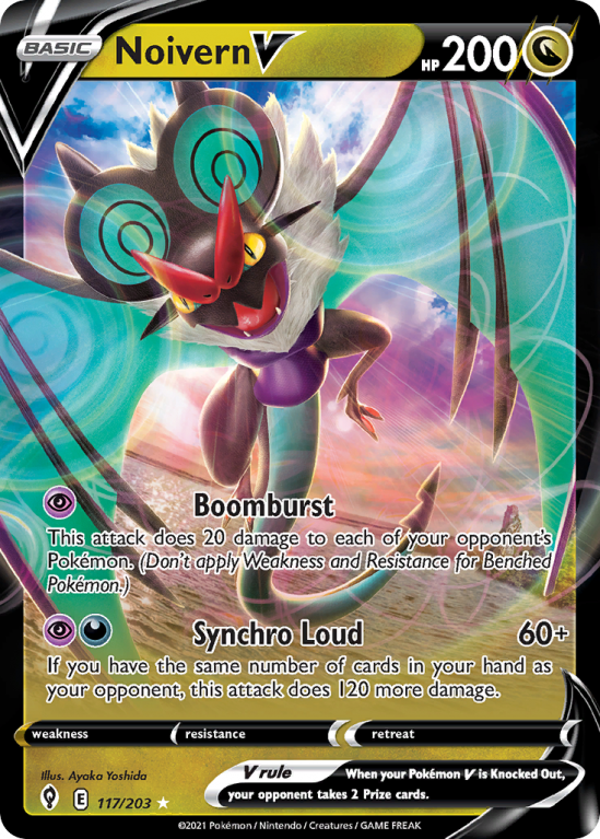Noivern V 117/203 Sword & Shield Evolving Skies