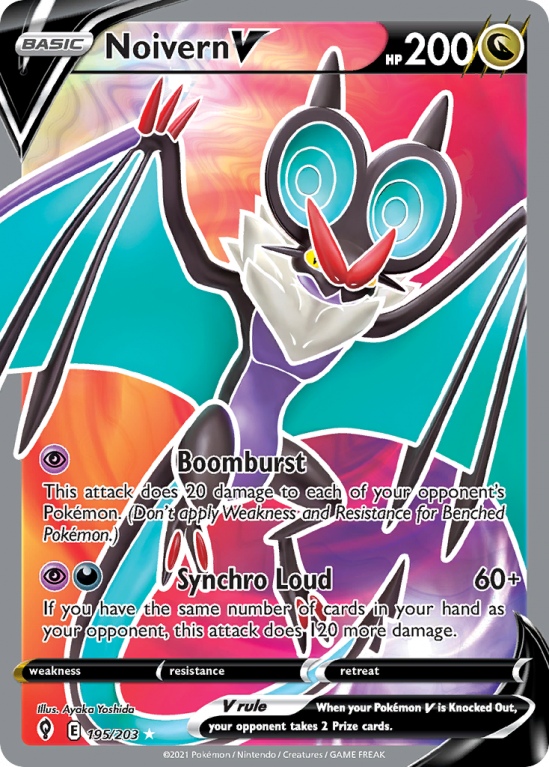 Noivern V 195/203 Sword & Shield Evolving Skies