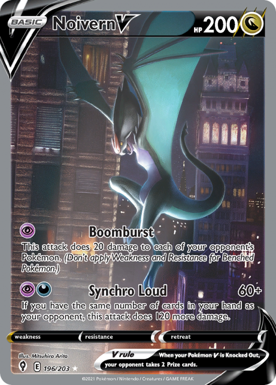 Noivern V 196/203 Sword & Shield Evolving Skies