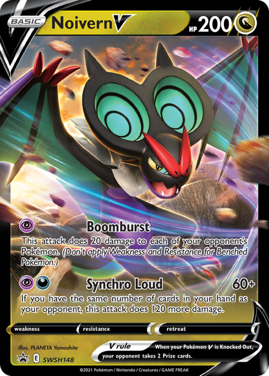 Noivern V SWSH148/103 Sword & Shield SWSH Black Star Promos