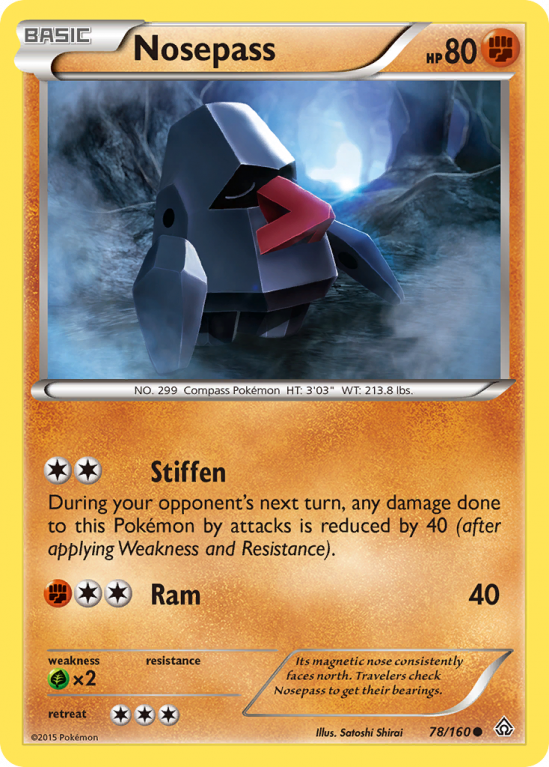 Nosepass 78/160 XY Primal Clash