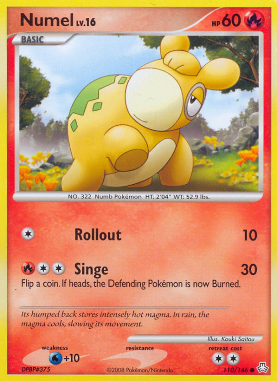 Numel 110/146 Diamond & Pearl Legends Awakened