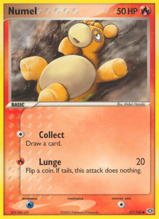Numel 57/106 EX Emerald