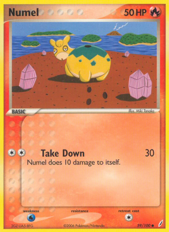 Numel 59/100 EX Crystal Guardians