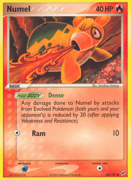 Numel 68/107 EX Deoxys