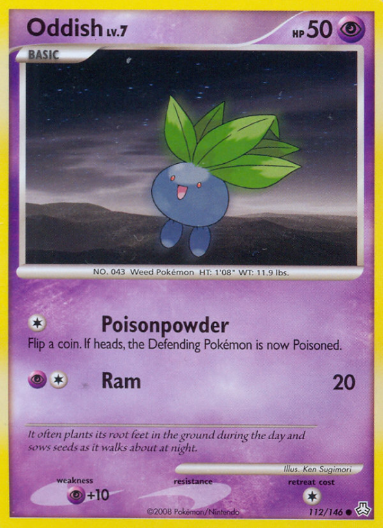 Oddish 112/146 Diamond & Pearl Legends Awakened
