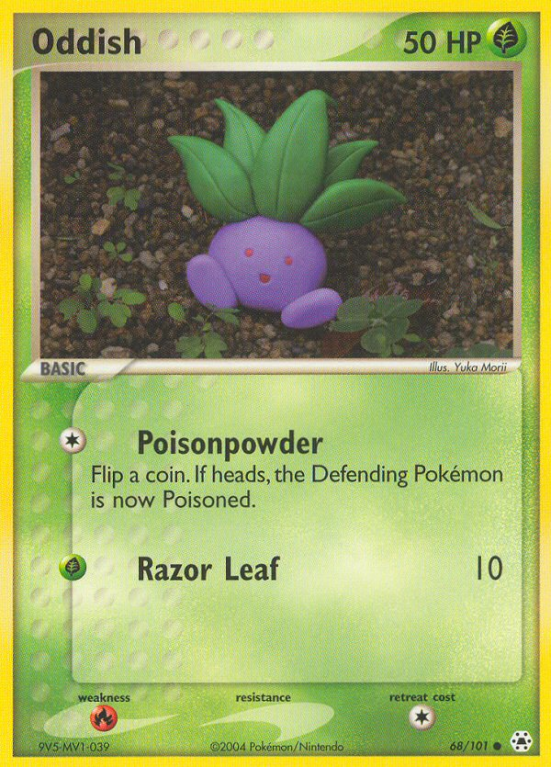 Oddish 68/101 EX Hidden Legends