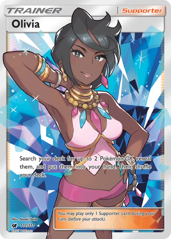 Olivia 111/111 Sun & Moon Crimson Invasion