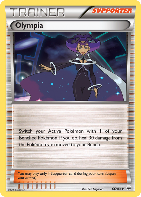 Olympia 66/115 XY Generations
