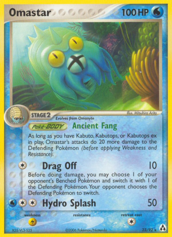 Omastar 23/92 EX Legend Maker