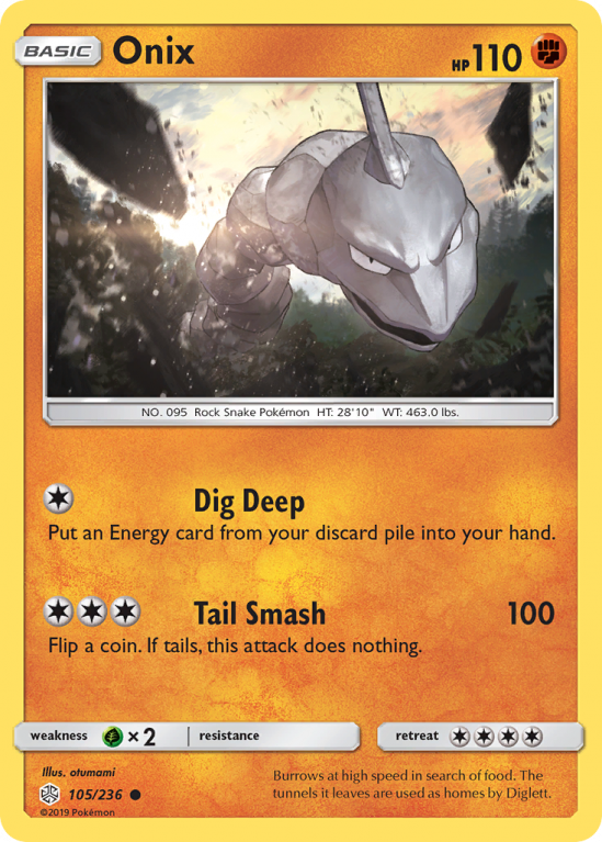 Onix 105/236 Sun & Moon Cosmic Eclipse