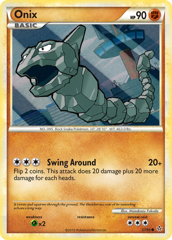 Onix 57/95 HeartGold & SoulSilver HS—Unleashed