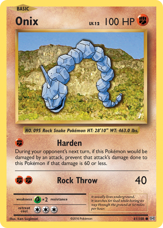 Onix 61/108 XY Evolutions