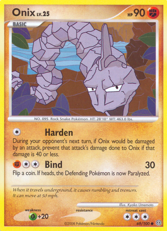 Onix 69/100 Diamond & Pearl Stormfront